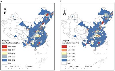 Understanding the Geography of COVID-19 Case Fatality Rates in China: A Spatial Autoregressive Probit-Log Linear Hurdle Analysis